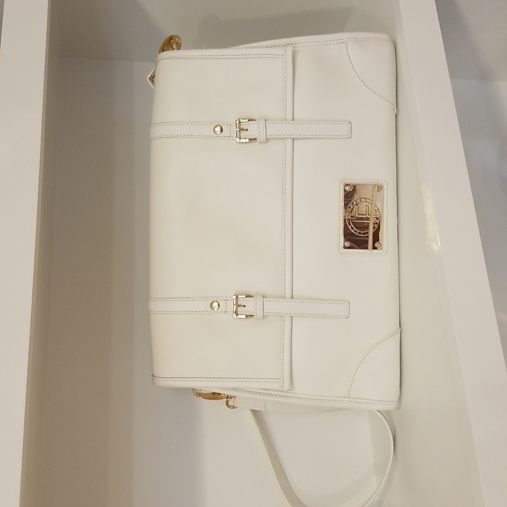 Jack French London leather tote bag